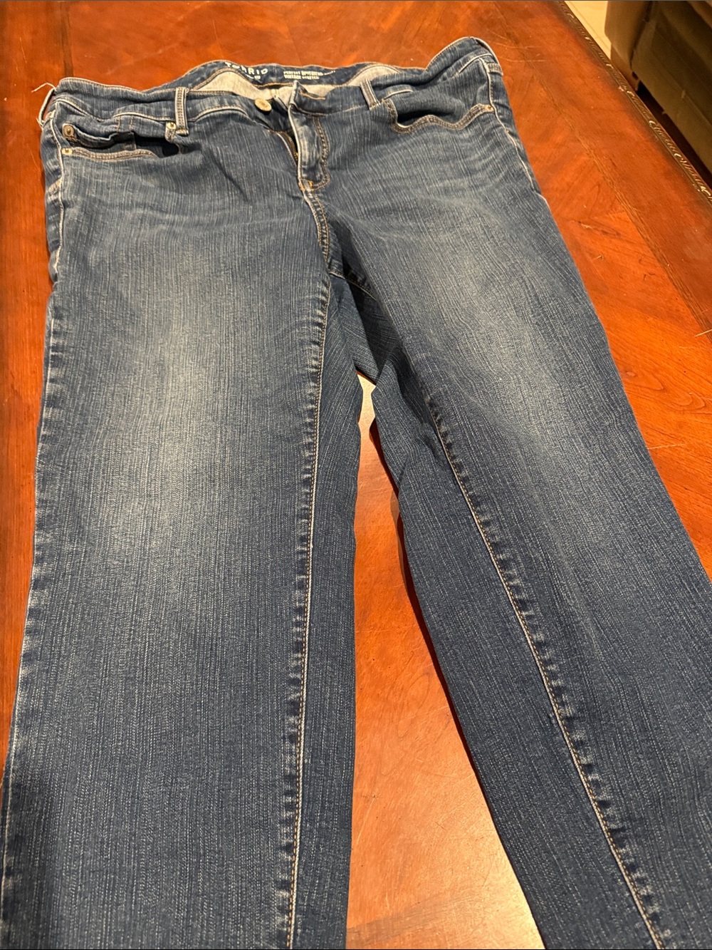Women’s Torrid Plus 18 short boyfriend Blue Denim Jeans - Classic Straight Leg